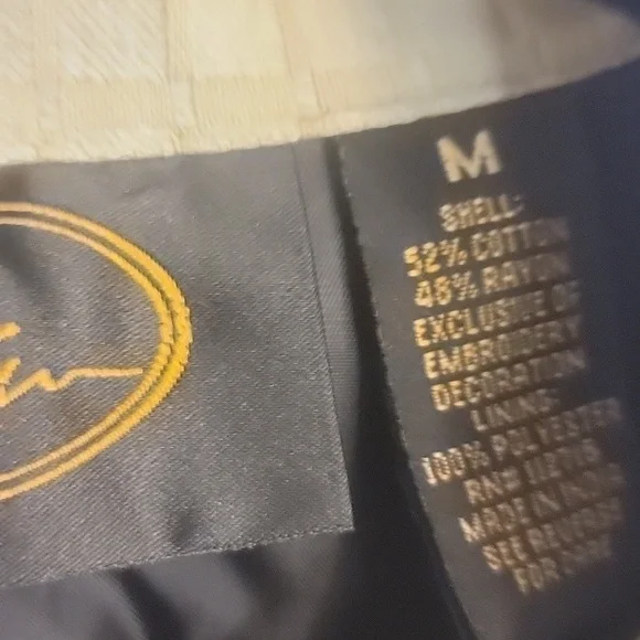 Alex Kim-Pink,bge,green jkt. with embroidered flowers and patchwork. Size M. NWT - Picture 5 of 12